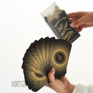 Jeu de cartes Oracle personnalisé pour l'auto-soin, impression sur papier de haute qualité 350 g/m², noyau bleu, bordure dorée, <span class=keywords><strong>Tarot</strong></span> - Product Image 5