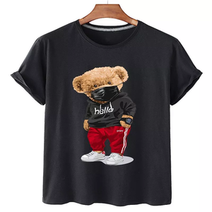 T-shirt élastique de campagne sublimé personnalisé impression T-shirt vierge meilleur prix haute qualité 100% coton décontracté unisexe - Product Image 4