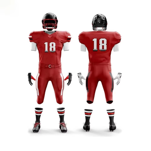 Conjunto de fútbol juvenil del equipo al por mayor 2025 hecho en Pakistán impresión sublimada completa uniforme superventas camiseta de fútbol americano - Product Image 4