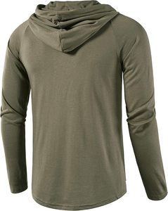 La mejor sudadera de invierno personalizada de 100% algodón con lavado ácido para hombre, ropa de calle ajustada, cuello con capucha de gran tamaño - Product Image 3
