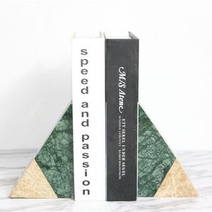 Great quality in reasonable price High End Marble Bookends Designed For Premium Home Libraries Office Shelves And Decor - Product Image 4