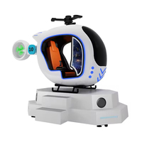 Simulateur de vol VR pour parc d'attractions, jeu de réalité virtuelle 9D pour un joueur, machine de jeu Creatfun Y809 pour centre commercial