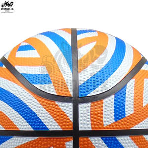 Ballons de basket-ball de haute qualité, taille officielle, revêtement en caoutchouc, vessie en caoutchouc naturel, taille personnalisable - Product Image 2