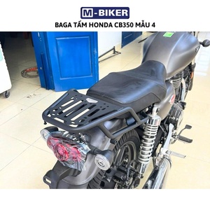 For Honda CB350 Model 4 Rear <b>Luggage</b> <b>Rack</b> Motorcycle <b>Luggage</b> & Saddlebags Accessory - Product Image 4