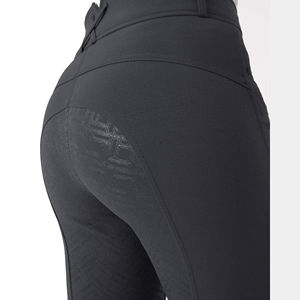Nuevos pantalones cómodos de ajuste completo para mujer para ecuestre y silicona para mallas personalizadas de manga larga - Product Image 6