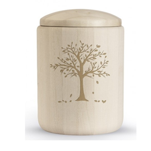 Urna cilíndrica de madera hecha a mano para cenizas, venta al por mayor, urnas de cremación, suministros funerarios hechos a mano en Vietnam - Product Image 5