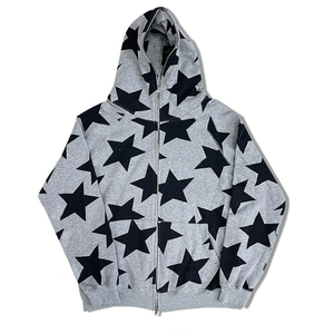 Full Face Zipper Hoodies 100% Cotton <b>Black</b> Tech Fleece Hoodie Customized Bulk Order Oversized Heavyweight Men - Product Image 3