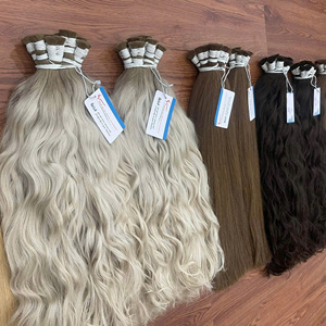 Producto en Oferta, Extensiones de Cabello al Por Mayor, Múltiples Colores, 100% Cabello Humano Vietnamita, Extensiones de Cabello con Cutícula Alineada - Product Image 4