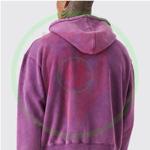 Sweat-shirt décontracté à logo personnalisé Street Wear, sweat-shirt délavé à l'acide pour hommes, Street Wear, prix bas, sweat-shirts délavés à l'acide - Product Image 5