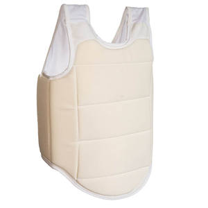 Protège-poitrine de karaté, protège-poitrine durable et léger pour l'entraînement au dojo, protège-poitrine de karaté, protection de la poitrine rembourrée et souple - Product Image 5