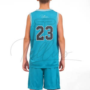 ชุดกีฬาเด็ก ชุดบาสเก็ตบอลเด็ก ไซส์ใหญ่ พิมพ์ลาย ระบายอากาศ ผ้าโพลีเอสเตอร์/คอตตอน แห้งเร็ว คุณภาพสูง - Product Image 3