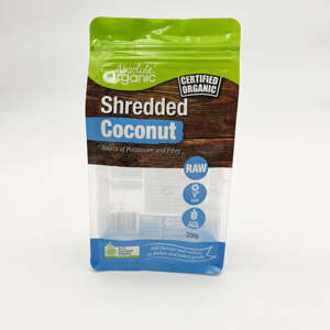 Emballage de collation de vente au détail, sac à soufflet latéral avec fermeture éclair et fenêtre - Structure laminée à haute barrière, fabricant vietnamien - Product Image 2