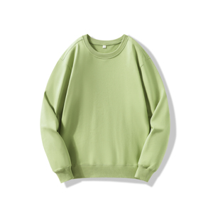 Sweat-shirt unisexe surdimensionné à col rond en coton vierge avec broderie personnalisée du logo OEM, respirant pour homme - Product Image 4