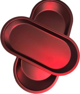 Unik Stainless Steel <b>Bath</b> Tray in Red Luxury Metal Bathroom Organizer for Wine <b>Books</b> Candles <b>Bath</b> Accessories - Product Image 5