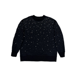 เสื้อฮู้ดแบบมีซิปของผู้ชายผ้าขนแกะแนวสตรีทใหม่เสื้อฮู้ดแบบมีซิปสีดำเสื้อฮู้ดติดพลอยเทียมทุกสีมีโลโก้ยางให้เลือก - Product Image 5