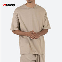 T-shirt Homme Personnalisé de Haute Qualité 100% Coton, T-shirt Oversize Streetwear Vierge, T-shirts Vierges de Haute Qualité