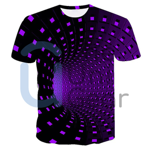 Nueva Camiseta Deportiva Urbana con Estampado por Sublimación, 100% Algodón, para Hombre y Mujer, Moda al por Mayor, Alta Calidad, Personalizable - Product Image 1