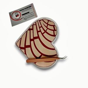 Tuiles magnétiques pour extensions de cils en acrylique, motif floral diamant cœur papillon, écologiques et réutilisables, marque privée - Product Image 1