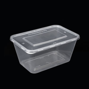 Recipientes de plástico personalizados para alimentos con tapas, gran cantidad de cajas de embalaje de alimentos para el mejor precio al por mayor - Product Image 4