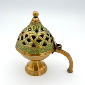 High Demand <b>Incense</b> Burner B2B Selling <b>Incense</b> Burner Meditation Worship Temple Home Decor Factory Direct Brass <b>Incense</b> Burner - Product Image 1
