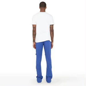 2024 personnalisé hommes mode 100% coton polaire survêtement pantalons de survêtement respirant été pantalons pour adultes - Product Image 4