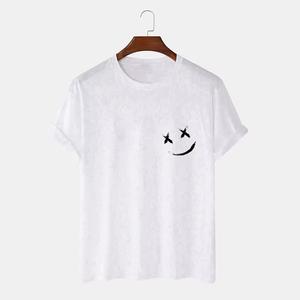 Venta al por mayor de logotipo personalizado impreso Verano de gran tamaño de algodón de peso pesado O-cuello de la camiseta para los hombres de estilo de punto Formal - Product Image 4