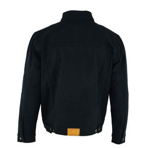 Chaqueta informal de invierno para hombre 100% algodón Jeans de uso al aire libre de moda con diferentes diseños Logotipo frontal - Product Image 4