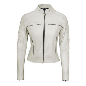 Chaqueta de cuero de mujer de estilo americano nueva ropa informal cálida de invierno a la venta - Product Image 5