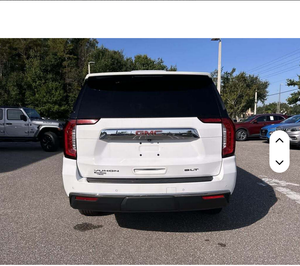 Sparkling White 2023 GMC Yukon XL SLT AWD Automatic R17 Alloy Wheels Leather Seats Light ACC Navigation Heated Seats <b>Remote</b> - Product Image 3