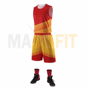 Divise da basket a buon mercato all'ingrosso di MAXFIT ENTERPRISES uniformi giovanili personalizzate di qualità Premium Top Design