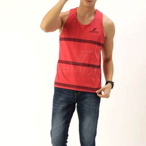 Débardeur de fitness à séchage rapide de haute qualité pour hommes XL coton Polyester Spandex entraînement Singlet capuche imprimé uni tricoté respirant - Product Image 3