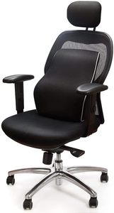 Oreiller de taille et coussin de soutien lombaire en mousse à mémoire de forme pour les sièges de voiture Repos de lit de lecture Soins infirmiers Camping Avion Voyage Utilisation - Product Image 2