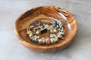 Plato de cena de madera versátil y bandeja de servicio de bambú para comedor doméstico o al aire libre y proveedor indio de entretenimiento - Product Image 4