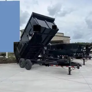 7x14 DOT Approved Heavy Duty Hydraulic Tipper Dump Trailer / Trailers Utility