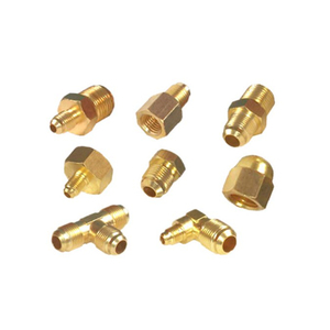 Best Selling OEM High Quality Brass Flare Fittings and Nuts 10mm Pipe Size <b>Compressor</b> Bushing Head Model Available - Product Image 2