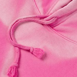 Sweat-shirts personnalisés 650 g/m² pour hommes, en polaire tie-dye avec poche, impression sérigraphique, mélange respirant polyester/coton, meilleure qualité du Pakistan, en promotion - Product Image 3