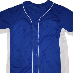 Jerseys de béisbol de desgaste universitario con cuello en V bordado personalizado para unisex - Product Image 2