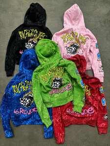 เสื้อมีฮู้ดแบบสวมหัวสำหรับผู้ชายเสื้อฟลีซแบบคลาสสิก100% ปรับแต่งได้ (ผ้าฝ้าย-โพลีเอสเตอร์ผสม) 280กับ300 GSM - Product Image 4