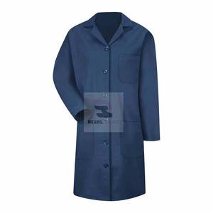 Manteau tissé professionnel de laboratoire médical avec des uniformes d'hôpital de douilles longues pour des laboratoires - Product Image 5