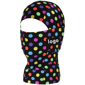 مخصص شعار تصميم Skimask بالاكلافا هود 3 هول كامل الوجه حك قناع للتزلج قبعة صغيرة بالاكلافا مخصص