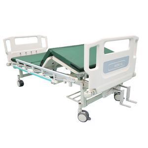 Cama de Hospital Manual de Alta Calidad con 2 Manivelas para Cuidado del Paciente, Cama de Hospital Eléctrica de 2 Funciones, Cama Médica para Pacientes - Product Image 3
