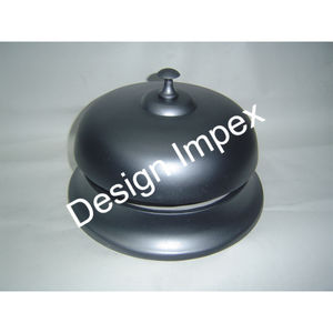 Decorative Table Bell Best Selling Metal Tabletop And Desktop Bells Portable Rust Finished Metal Bells Reasonable Prices - Product Image 2