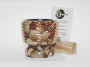 Mubkhar Bois Résine Bakhoor Brûleur Bukhoor Brûleur Bois pour Ramadan & Eid Brûleur d'encens Bakhoor by Tradnary Exim Pvt Ltd - Product Image 5