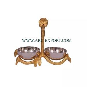 Nouveau bol à fruits moderne de qualité supérieure de taille moyenne couleur or vaisselle de dîner bol de service alimentaire et plats à un prix compétitif - Product Image 6