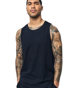 Summer Streetwear Breathable Trending Sport <b>Slim</b> Fit Muscle Training Workout Gym Men Tank Top Best Selling Comfortable Tank Top - Product Image 1