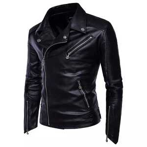 Veste en cuir de vachette véritable pour hommes avec franges Doublure matelassée durable Qualité supérieure Veste mode souple et confortable - Product Image 3