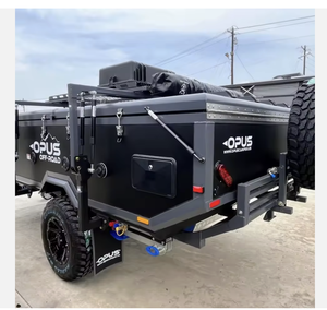 Remolque de viaje familiar de calidad OPUS OP4 para acampar en casa, en el coche, en el aire libre, en el agua. - Product Image 3