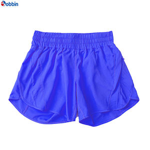 Shorts d'été pour femmes de qualité supérieure, double couche, élastiques, séchage rapide, respirants, yoga, gym, sport, course à pied, légers, en spandex/coton - Product Image 3