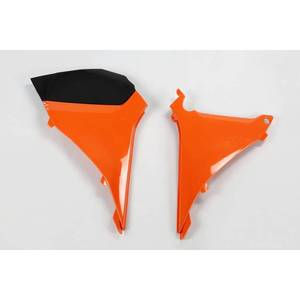 Coperchio della scatola filtro aria 127 arancione per KTM EXC-F 250 2012-2013 copertura moto - Product Image 1