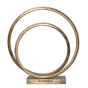 Decoración para el Hogar y la Oficina, Escultura a Precio Competitivo, Mejor Calidad, Inspirada en el Coral, Acabado Plateado de Aluminio, Metal Hecho a Mano - Product Image 4